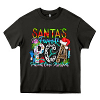 Asphalt Santas Favorite PCA Patient Care Assistant Heavy Core Tee - CowhideDigitalArt