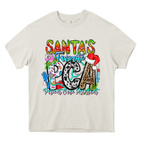 Cream Santas Favorite PCA Patient Care Assistant Heavy Core Tee - CowhideDigitalArt