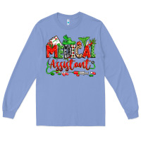 Colony Blue christmas medical assistant Long Sleeve Tee - Zillion Design Studio