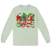 Matcha christmas medical assistant Long Sleeve Tee - Zillion Design Studio