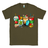 Army Green teacher coffee cups Classic Tee - Zillion Design Studio