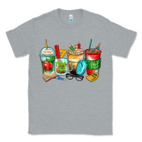 Heather Grey teacher coffee cups Classic Tee - Zillion Design Studio
