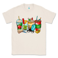 Natural teacher coffee cups Classic Tee - Zillion Design Studio