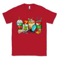 Red teacher coffee cups Classic Tee - Zillion Design Studio