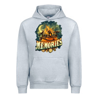 Heather Grey camping the best memories Urban Hoodie - NancyCooperArtShop
