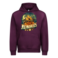 Mauve Wine camping the best memories Urban Hoodie - NancyCooperArtShop
