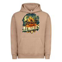 Pigment Burro camping the best memories Urban Hoodie - NancyCooperArtShop
