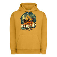 Pigment Peanut Butter camping the best memories Urban Hoodie - NancyCooperArtShop