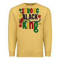 Antique Gold strong black king Premium Sweatshirt - Artiststas