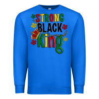 True Royal strong black king Premium Sweatshirt - Artiststas