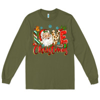 Army Green love christmas Long Sleeve Tee - Zillion Design Studio