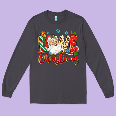Long Sleeve Tee love christmas
