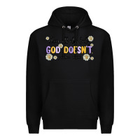 Black when all else fails god doesnt Premium Hoodie - MaliasSmallBusiness