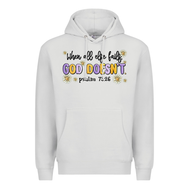 When All Else Fails God Doesnt Premium Hoodie by MaliasSmallBusiness | Teevron
