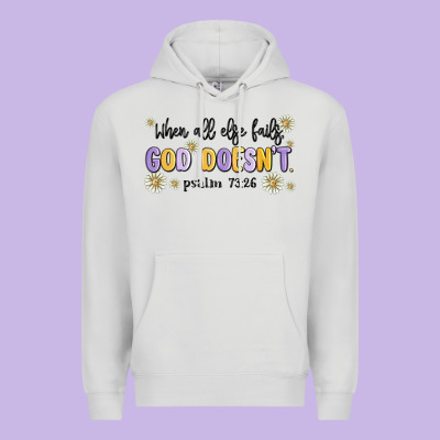 When All Else Fails God Doesnt Premium Hoodie Designed By Maliassmallbusiness
