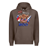 Coffee Red White And Moo Cow Premium Hoodie - RanaPortraitStore