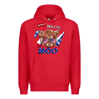 Red Red White And Moo Cow Premium Hoodie - RanaPortraitStore