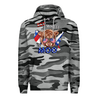 Slate Camo Red White And Moo Cow Premium Hoodie - RanaPortraitStore