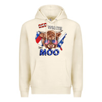 Tofu Red White And Moo Cow Premium Hoodie - RanaPortraitStore