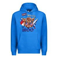 True Royal Red White And Moo Cow Premium Hoodie - RanaPortraitStore
