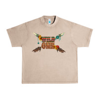French Oak wild one with gemstone and sunflower Urban Heavy Tee - Artiststas