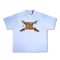 Grape Ice wild one with gemstone and sunflower Urban Heavy Tee - Artiststas