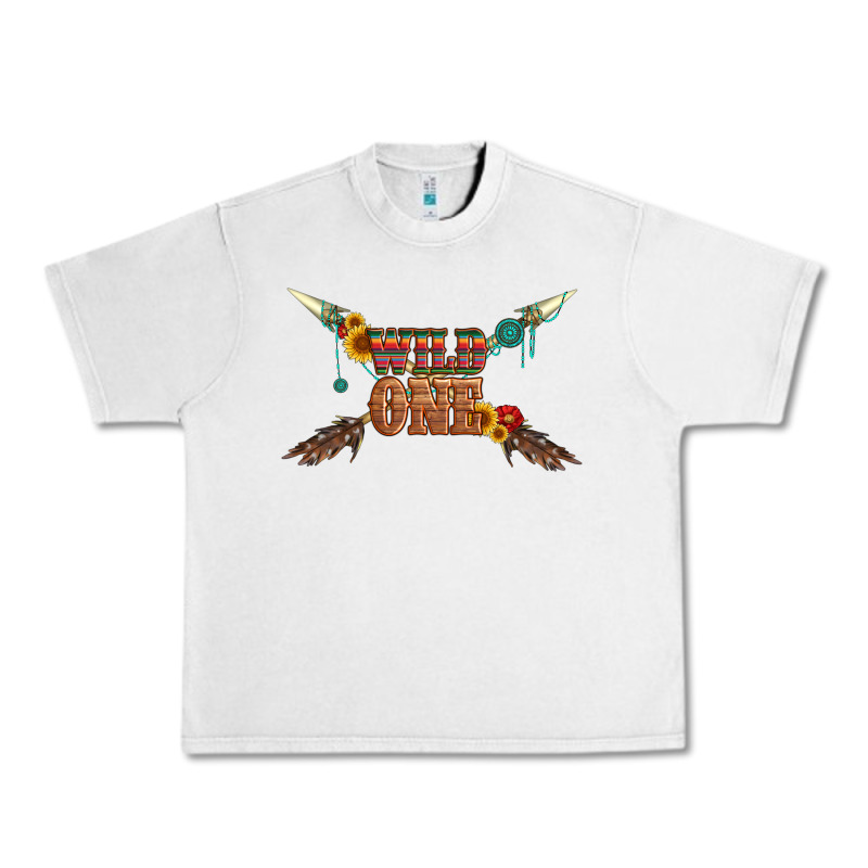 Wild One With Gemstone And Sunflower Urban Heavy Tee by Artiststas | Teevron