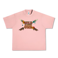Salmon wild one with gemstone and sunflower Urban Heavy Tee - Artiststas