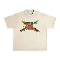 Sandshell wild one with gemstone and sunflower Urban Heavy Tee - Artiststas
