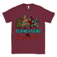 Burgundy rocking around the christmas tree, Rocking, Around The, Christmas Tree Classic Tee - RanaPortraitStore