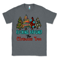 Charcoal Heather rocking around the christmas tree, Rocking, Around The, Christmas Tree Classic Tee - RanaPortraitStore