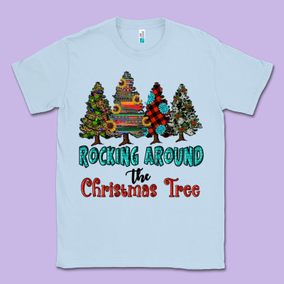 Rocking Around The Christmas Tree, Rocking, Around The, Christmas Tree Classic Tee Designed By Ranaportraitstore