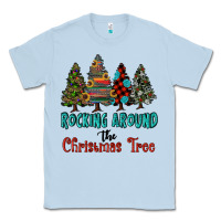 Dusty Blue rocking around the christmas tree, Rocking, Around The, Christmas Tree Classic Tee - RanaPortraitStore