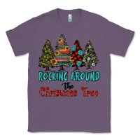 Lavender rocking around the christmas tree, Rocking, Around The, Christmas Tree Classic Tee - RanaPortraitStore