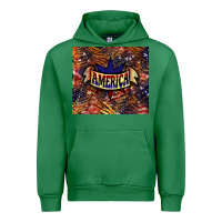 Emerald tiger america Urban Hoodie - NancyCooperArtShop