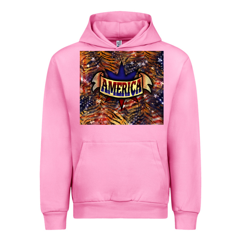 Tiger America Urban Hoodie by NancyCooperArtShop | Teevron