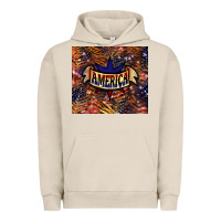 Pigment French Oak tiger america Urban Hoodie - NancyCooperArtShop