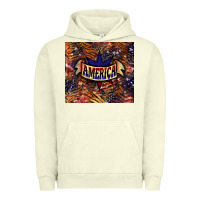 Pigment Pistachio tiger america Urban Hoodie - NancyCooperArtShop