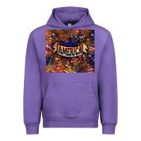 Tulip tiger america Urban Hoodie - NancyCooperArtShop