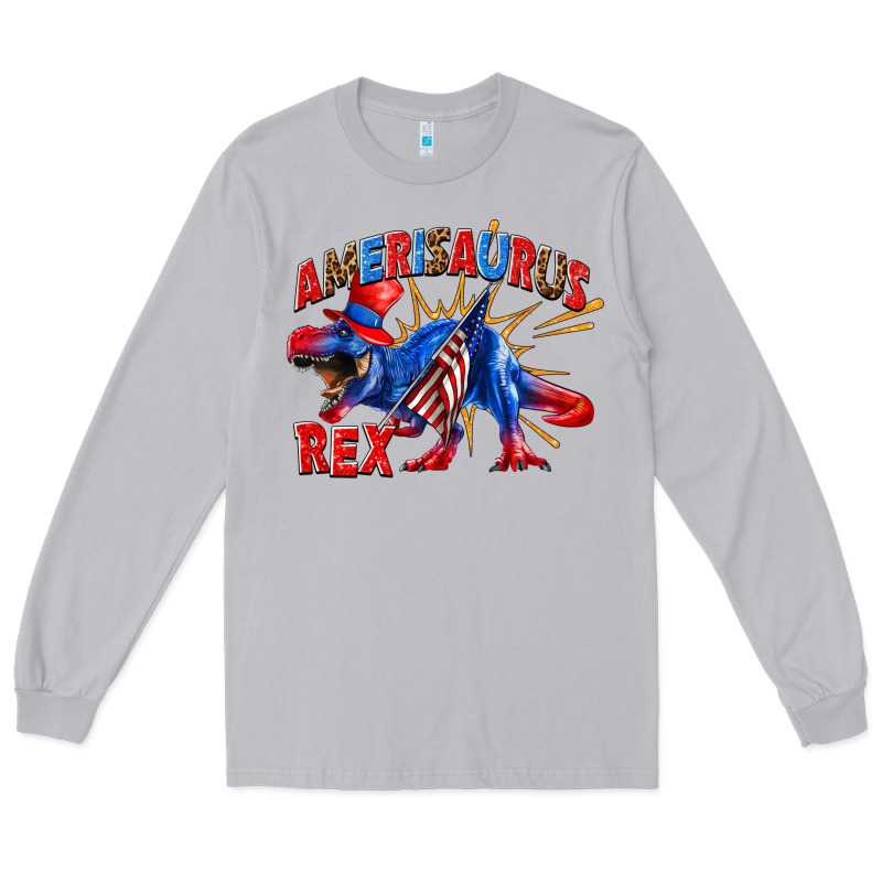Amerisaurus Rex Long Sleeve Tee by texasbilliewilder | Teevron
