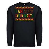 Black i am black every month Premium Sweatshirt - Artiststas