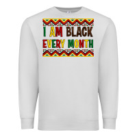 Dove Grey i am black every month Premium Sweatshirt - Artiststas