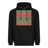 Black christmas stripes seamless pattern Heavyweight Hoodie - BundleAndBundleShop