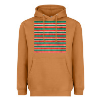 Meerkat christmas stripes seamless pattern Heavyweight Hoodie - BundleAndBundleShop
