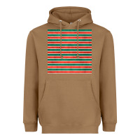 Toasted Coconut christmas stripes seamless pattern Heavyweight Hoodie - BundleAndBundleShop