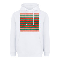 White christmas stripes seamless pattern Heavyweight Hoodie - BundleAndBundleShop