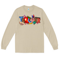 Mushroom American teacher Long Sleeve Tee - texasbilliewilder