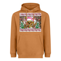 Meerkat pink skeleton  christmas Heavyweight Hoodie - AdoDesignShop