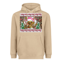 Mushroom pink skeleton  christmas Heavyweight Hoodie - AdoDesignShop