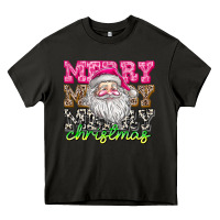 Asphalt merry merry merry christmas Heavy Core Tee - CowhideDigitalArt